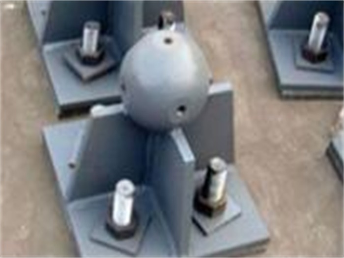 白銀螺栓球網(wǎng)架支座