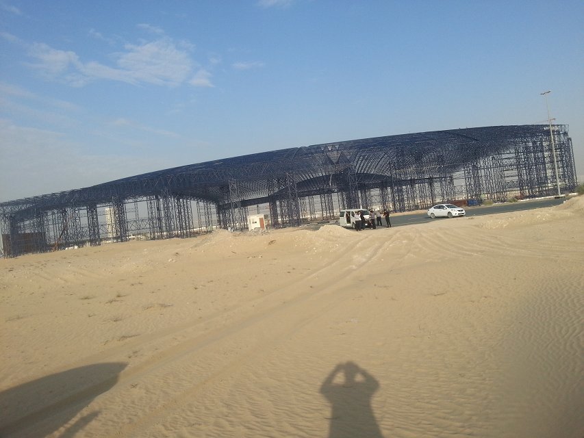 渭南大型場館網(wǎng)架工程