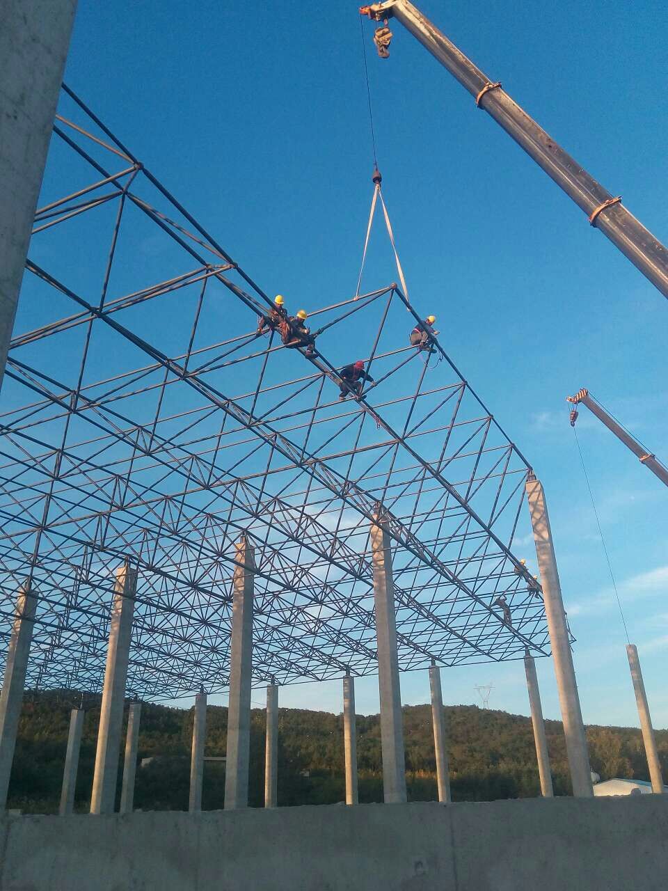 武穴汪清物流園網(wǎng)架