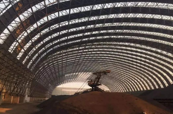 崇明概述原料場(chǎng)封閉技術(shù)的特點(diǎn)和類型