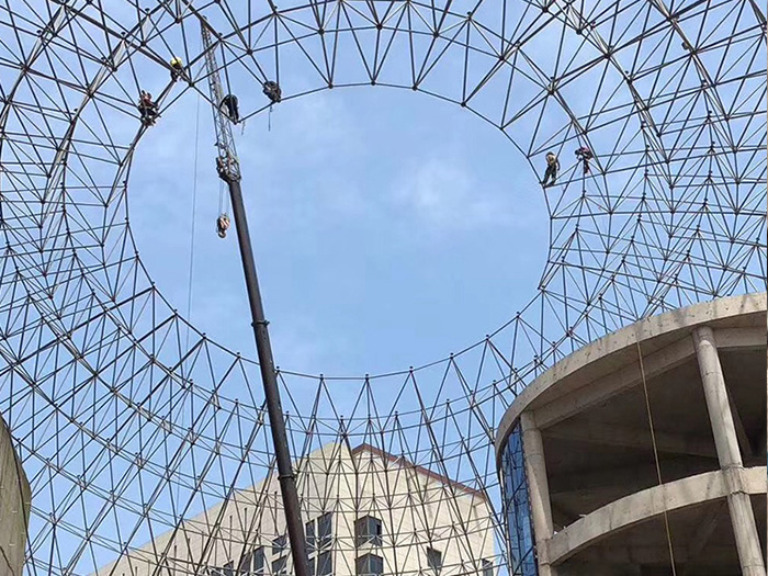 白銀網(wǎng)架螺栓球加工流程