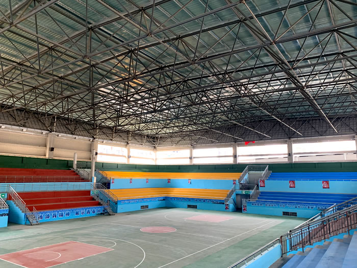 諸暨富川體育館網(wǎng)架