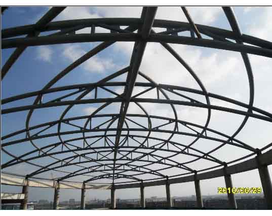 吉首中煤朔州賓館管桁架工程