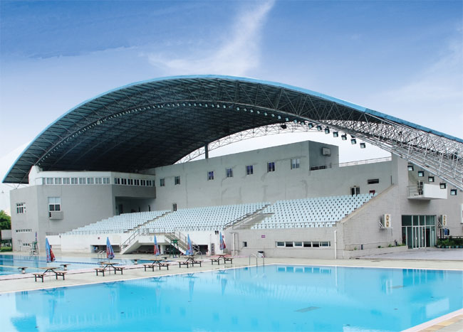 吉首游泳館網架