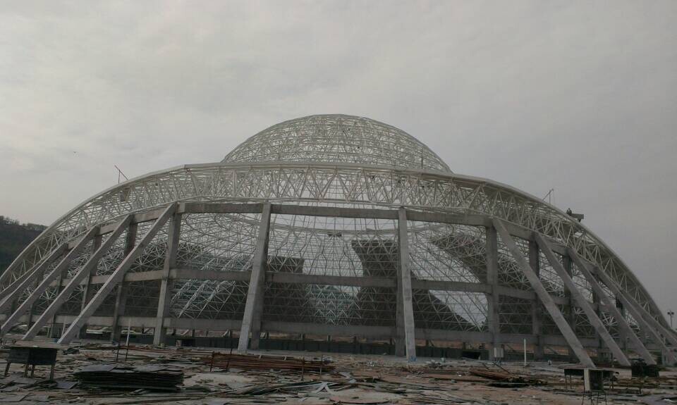 海門體育場館網(wǎng)架工程