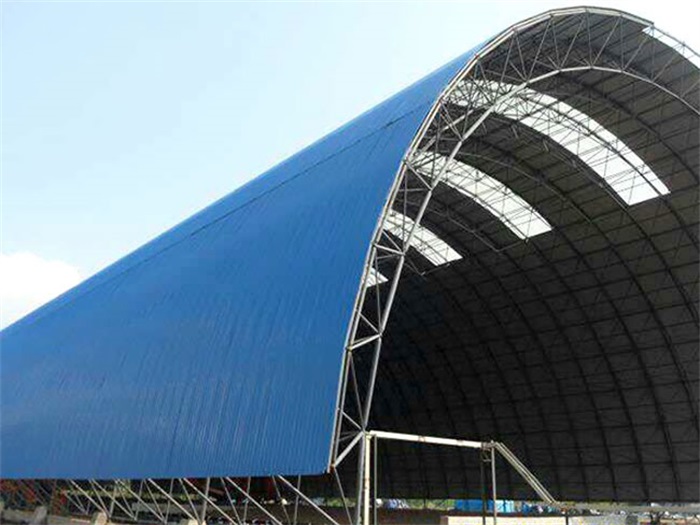 菏澤國電安慶電廠干煤棚網(wǎng)架