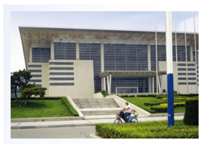 嘉峪關會議中心網(wǎng)架案例