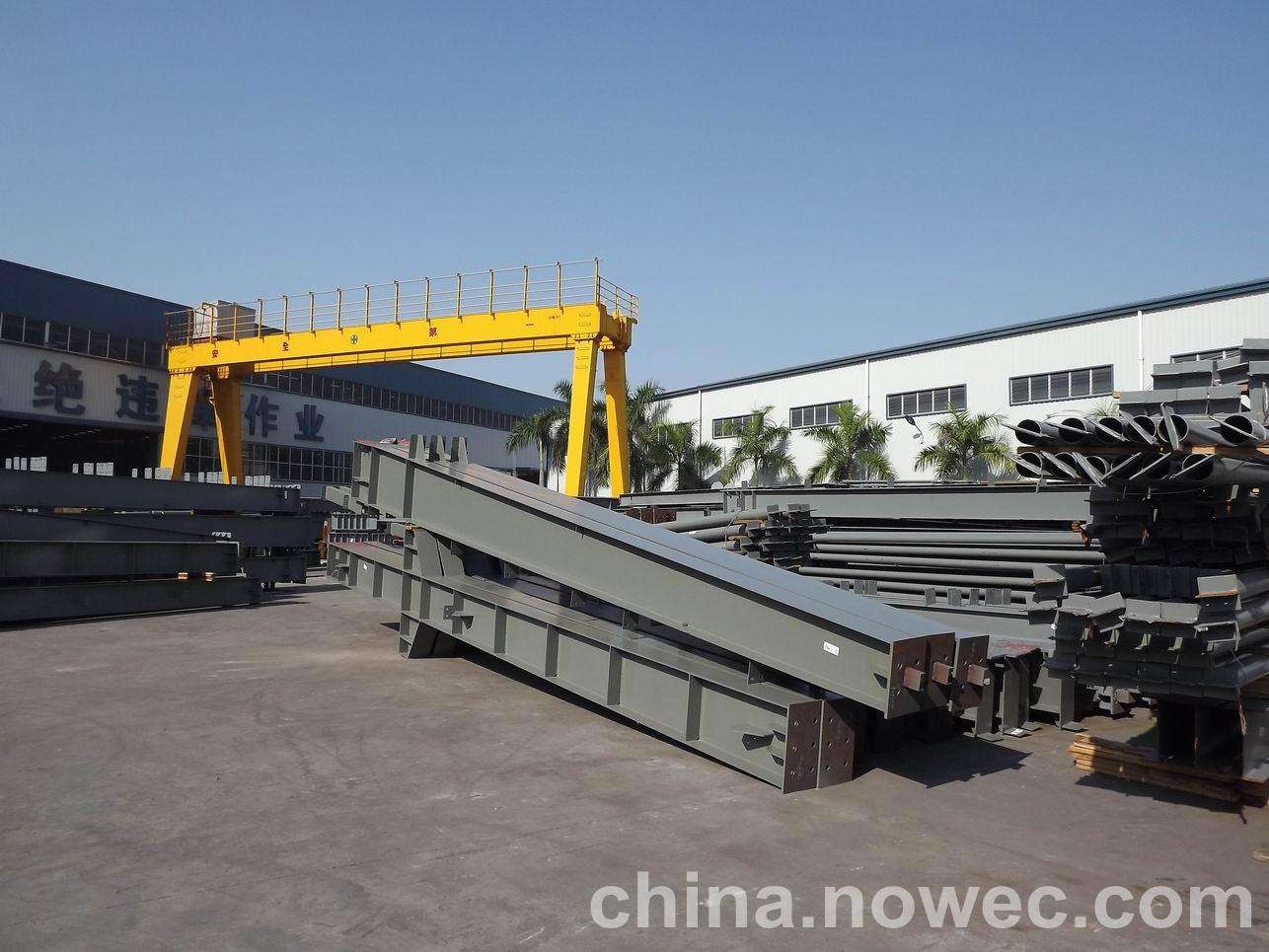 莆田徐州網(wǎng)架工程中的分條(分塊)吊裝法