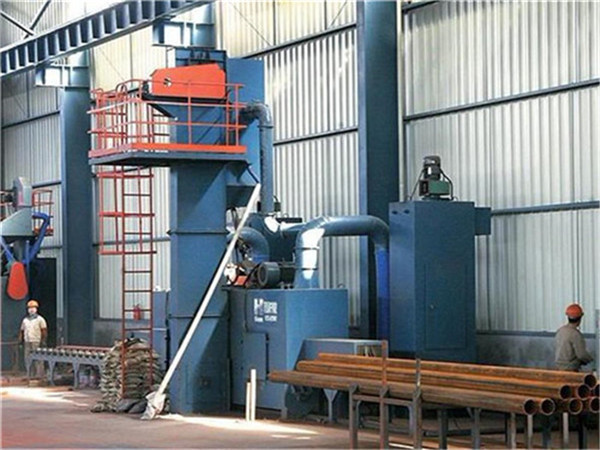 晉州網架桿件拋丸