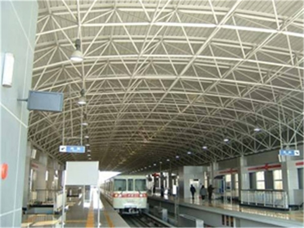 白銀邯鄲倉(cāng)儲(chǔ)物流網(wǎng)架加工廠家案例